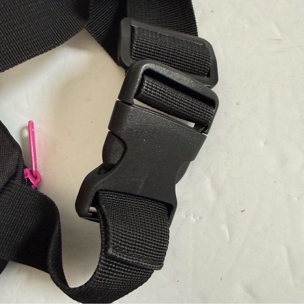 Champion Black Waist Bag with Colorful Logo Little Girls - Picture 4 of 6
